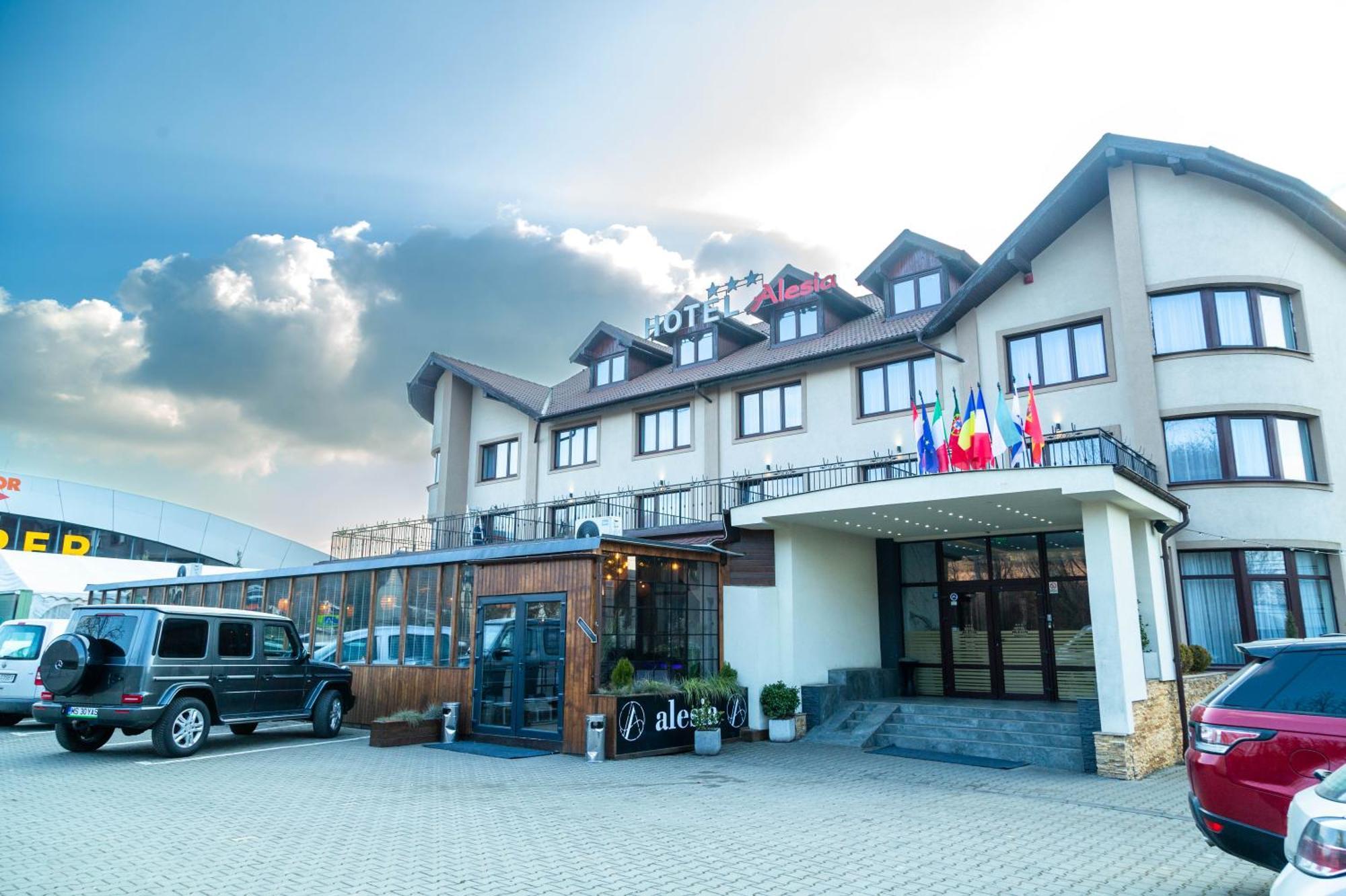 Hotel Restaurant Alesia Corunca Luaran gambar